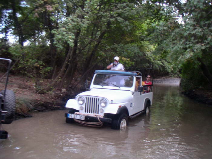 Unterbodenwsche mit dem Jeep
